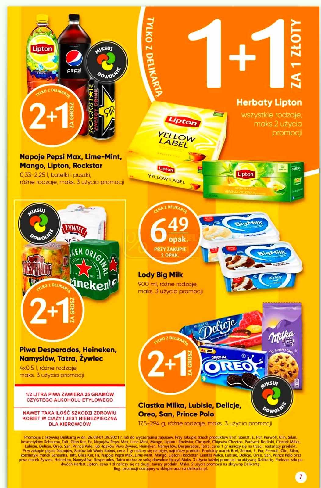 Gazetka promocyjna Delikatesy Centrum str. 7