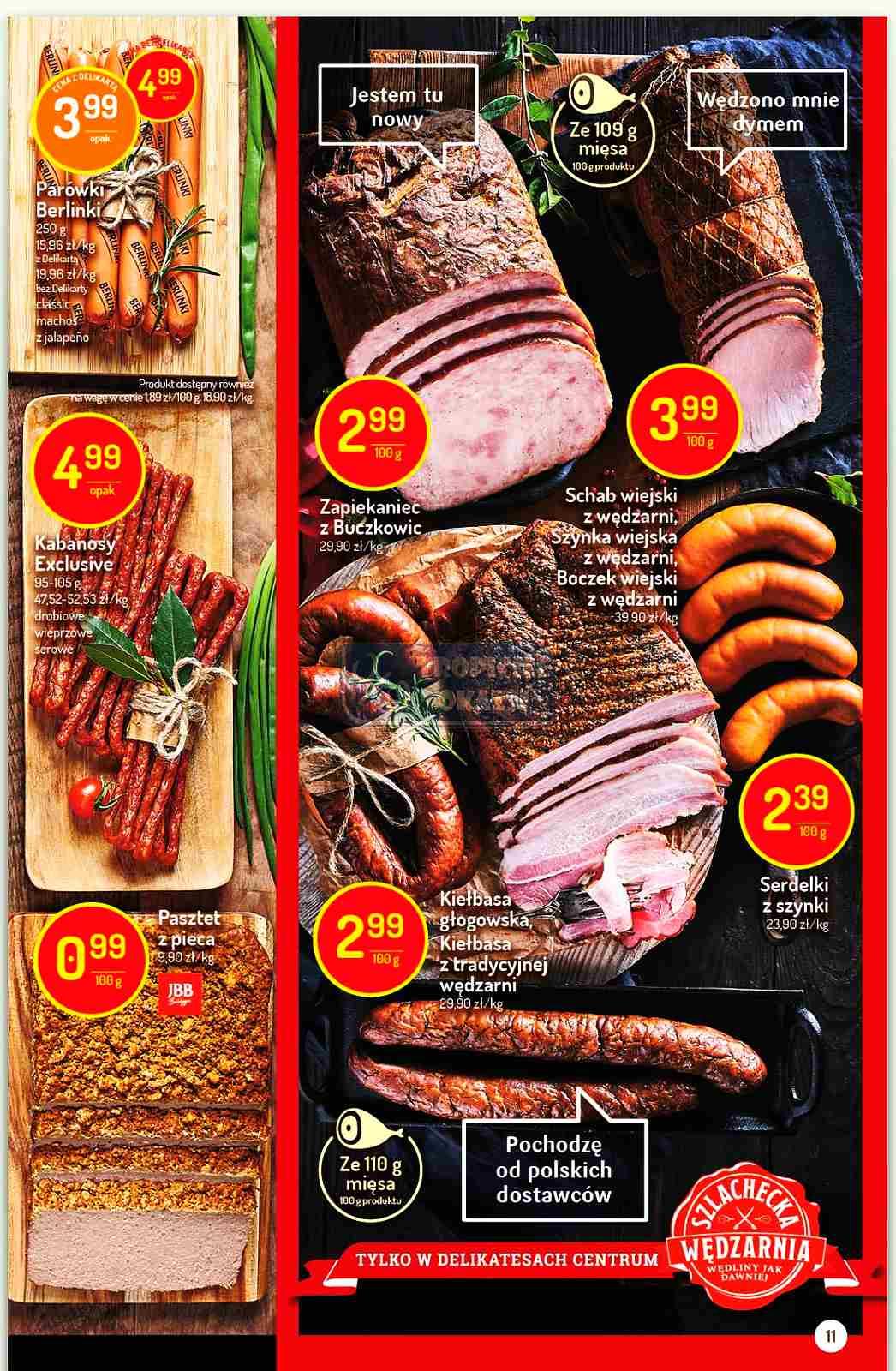 Gazetka promocyjna Delikatesy Centrum str. 11