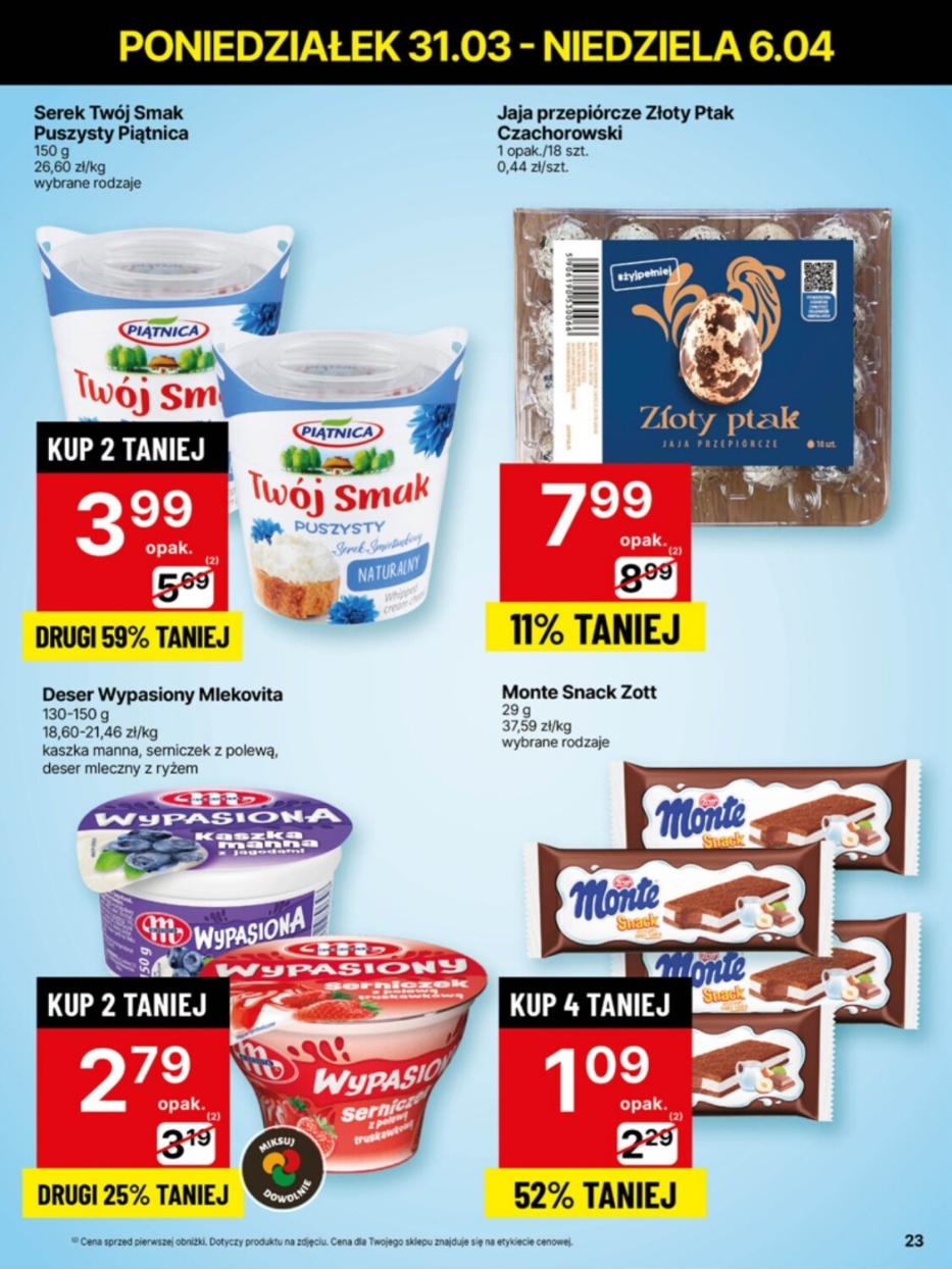 Gazetka promocyjna Delikatesy Centrum str. 23