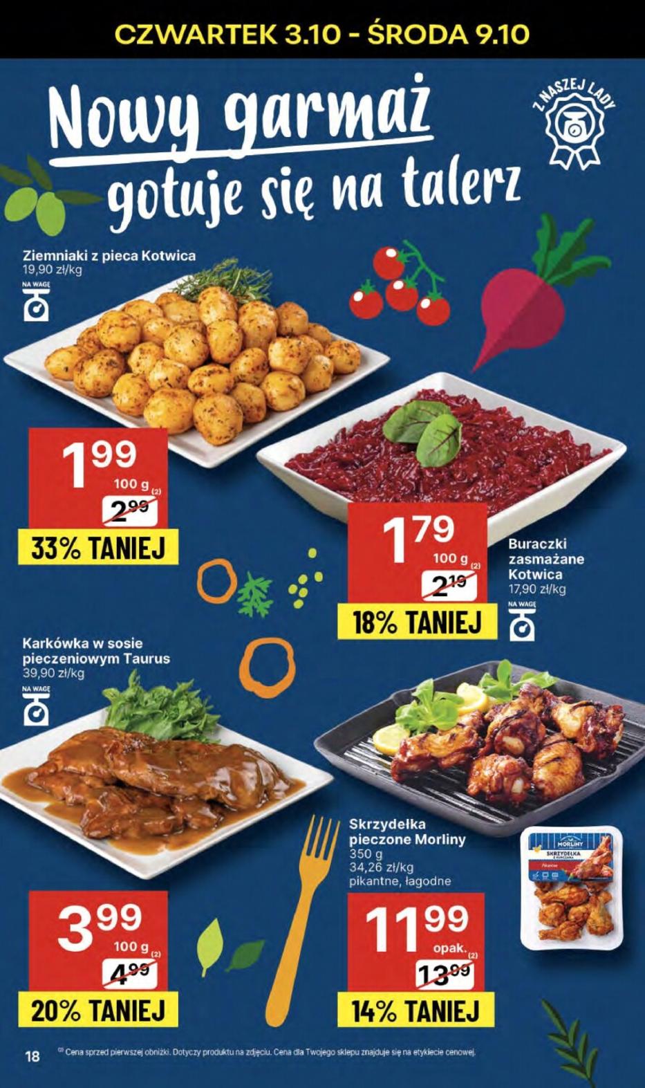 Gazetka promocyjna Delikatesy Centrum str. 18