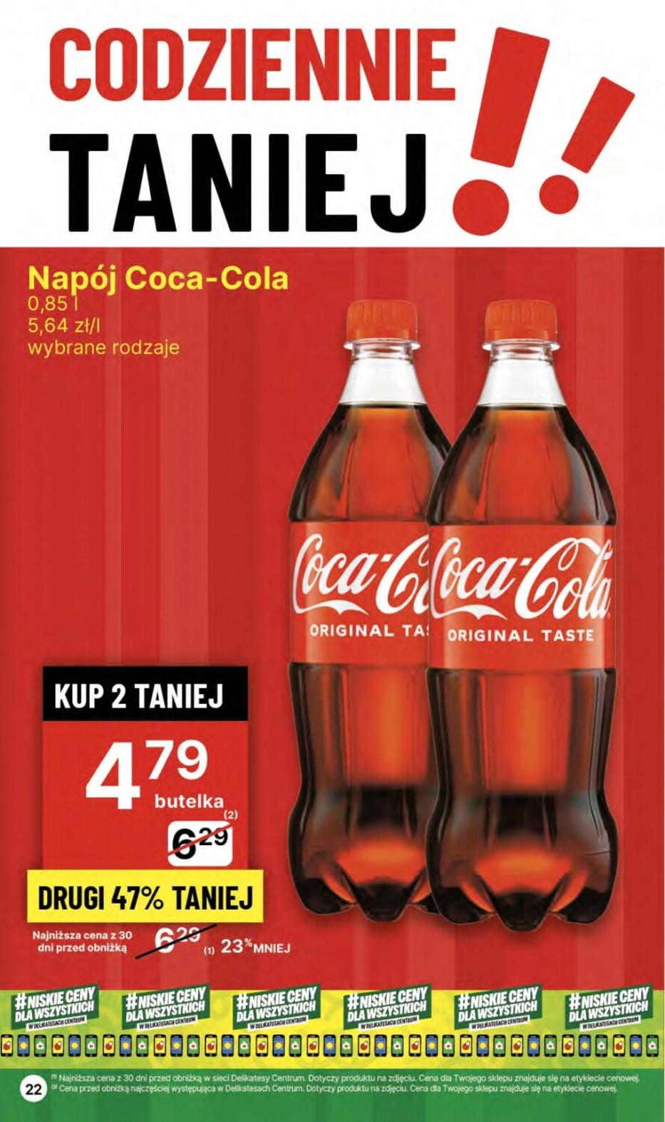 Gazetka promocyjna Delikatesy Centrum str. 22