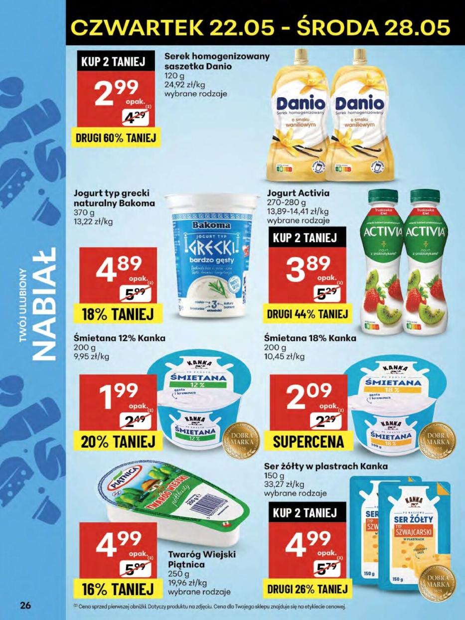 Gazetka promocyjna Delikatesy Centrum str. 26