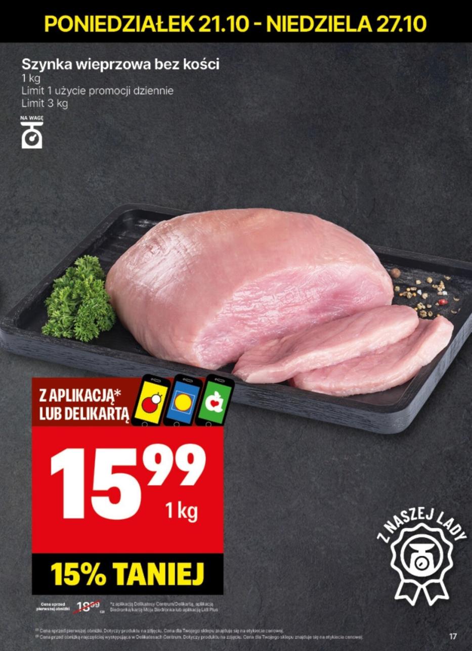 Gazetka promocyjna Delikatesy Centrum str. 17