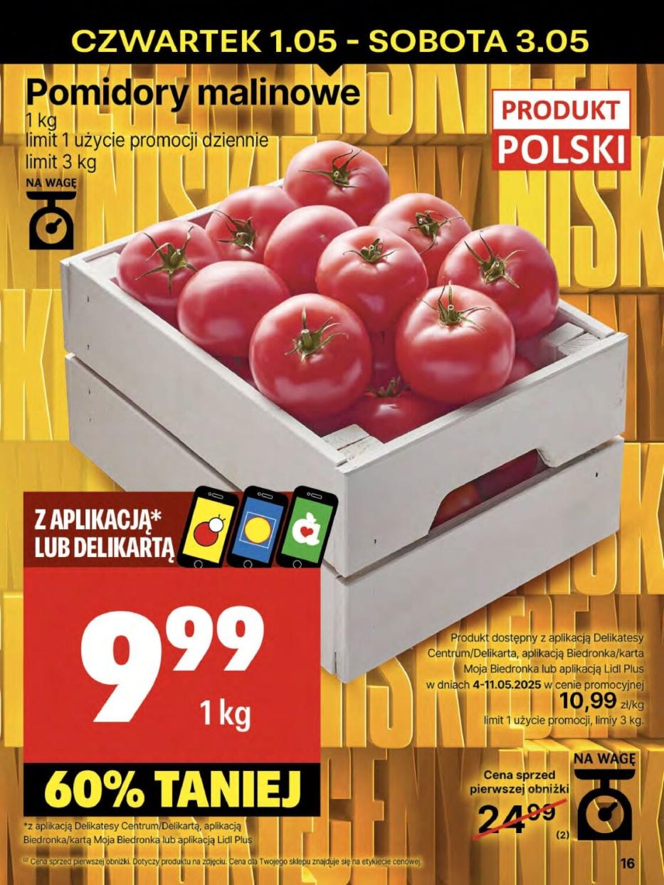 Gazetka promocyjna Delikatesy Centrum str. 16