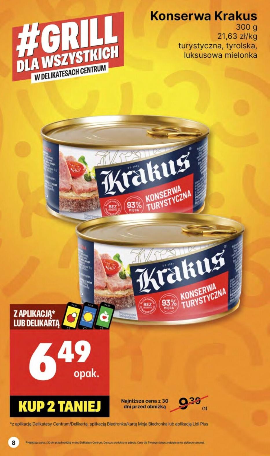 Gazetka promocyjna Delikatesy Centrum str. 8