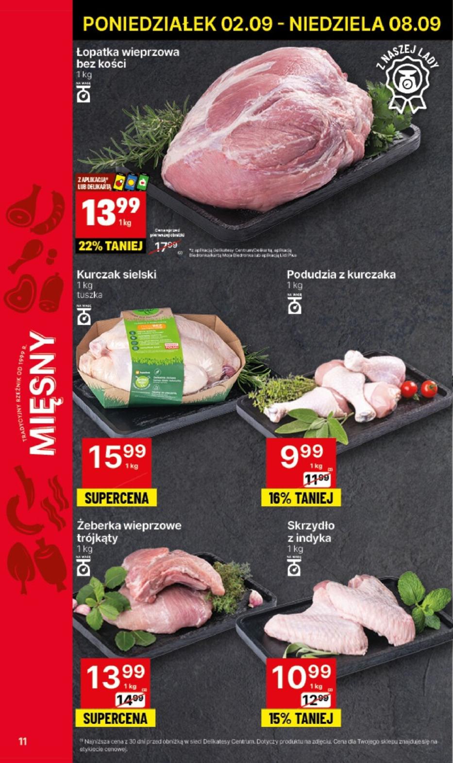 Gazetka promocyjna Delikatesy Centrum str. 11