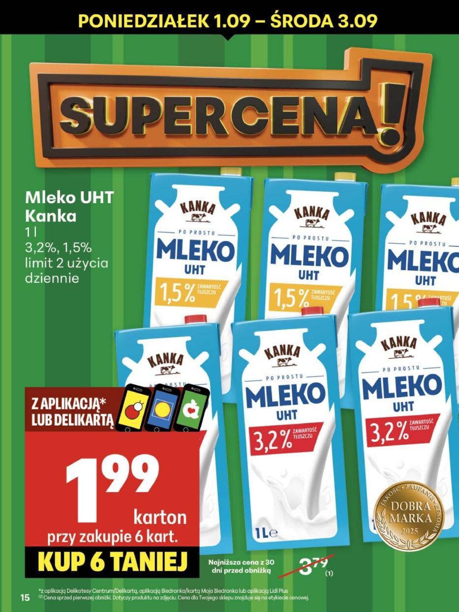 Gazetka promocyjna Delikatesy Centrum str. 15