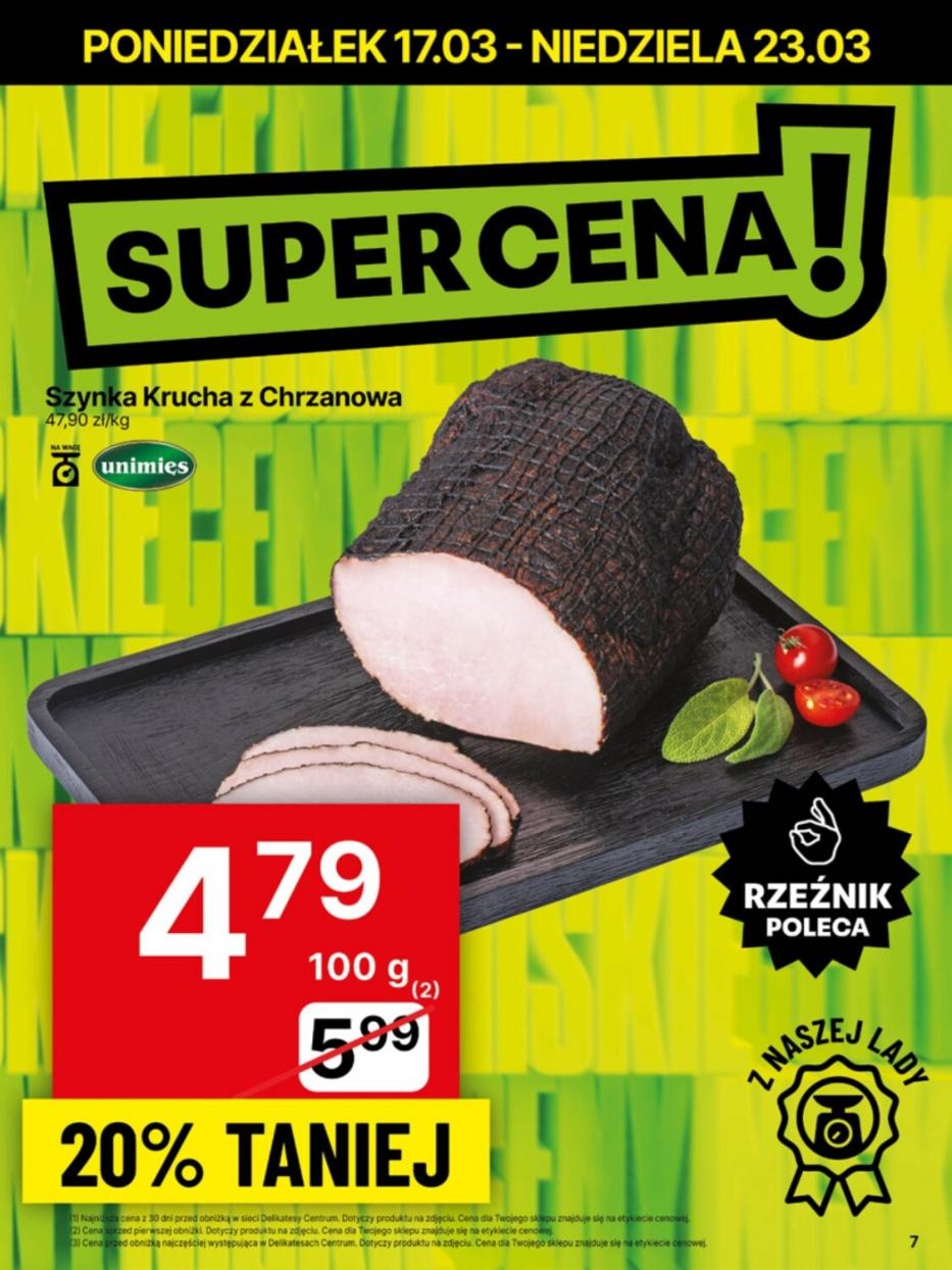 Gazetka promocyjna Delikatesy Centrum str. 7