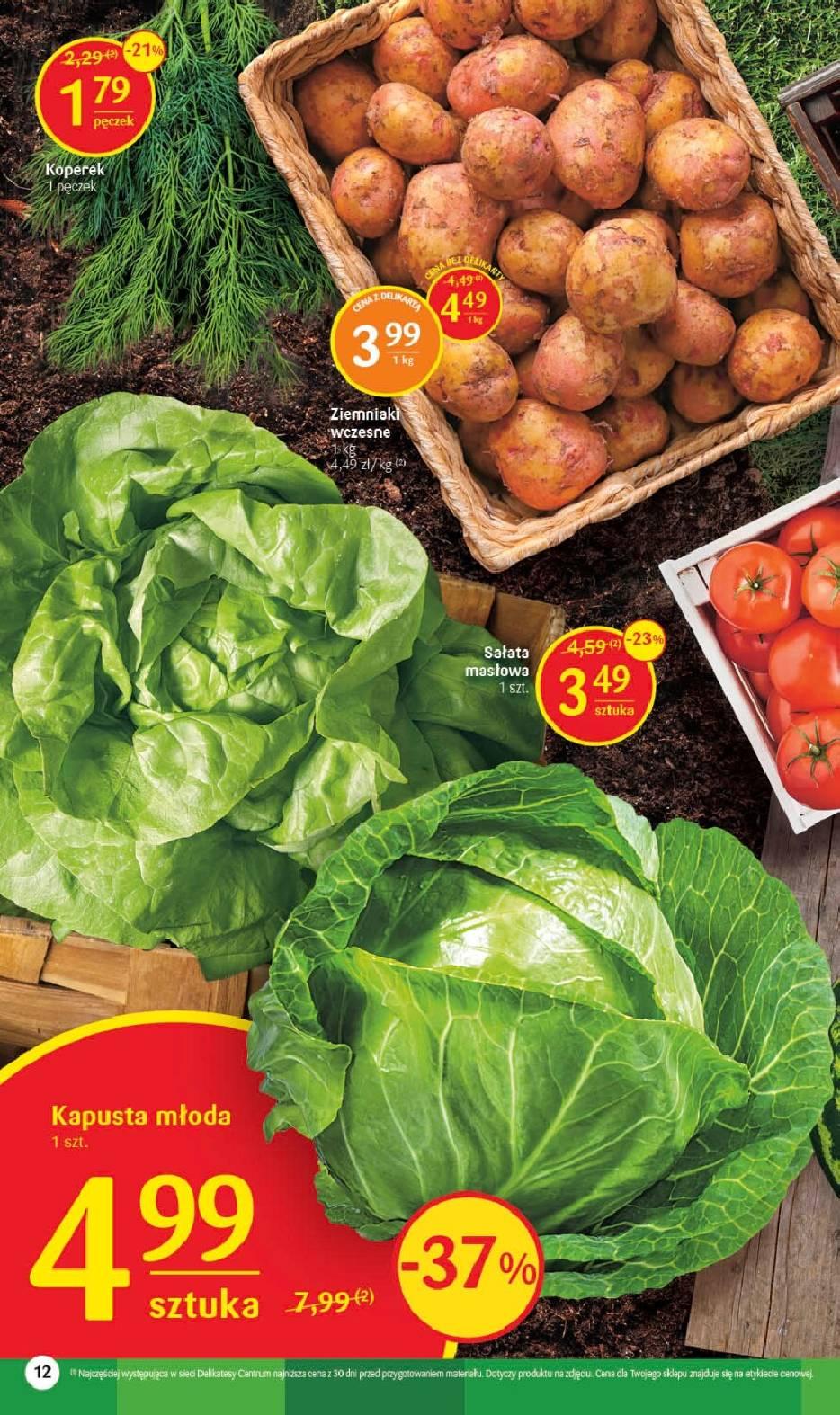 Gazetka promocyjna Delikatesy Centrum str. 12