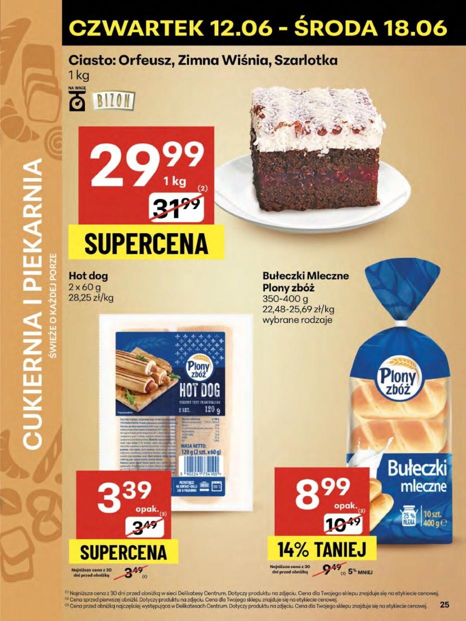 Gazetka promocyjna Delikatesy Centrum str. 25