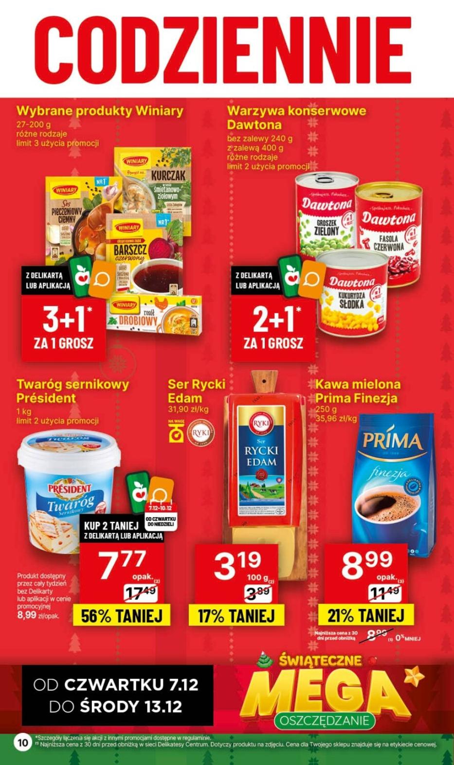 Gazetka promocyjna Delikatesy Centrum str. 10