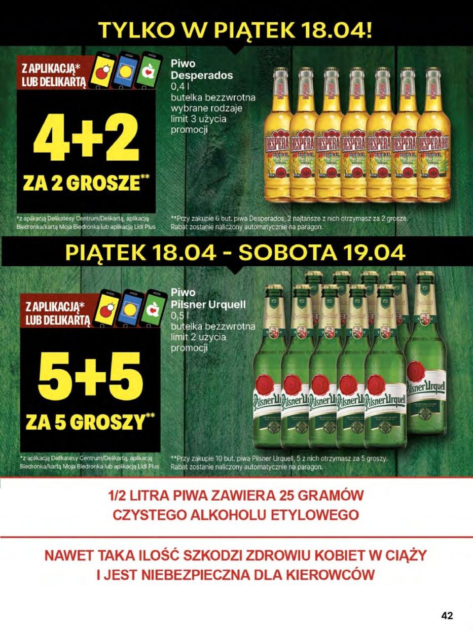 Gazetka promocyjna Delikatesy Centrum str. 42