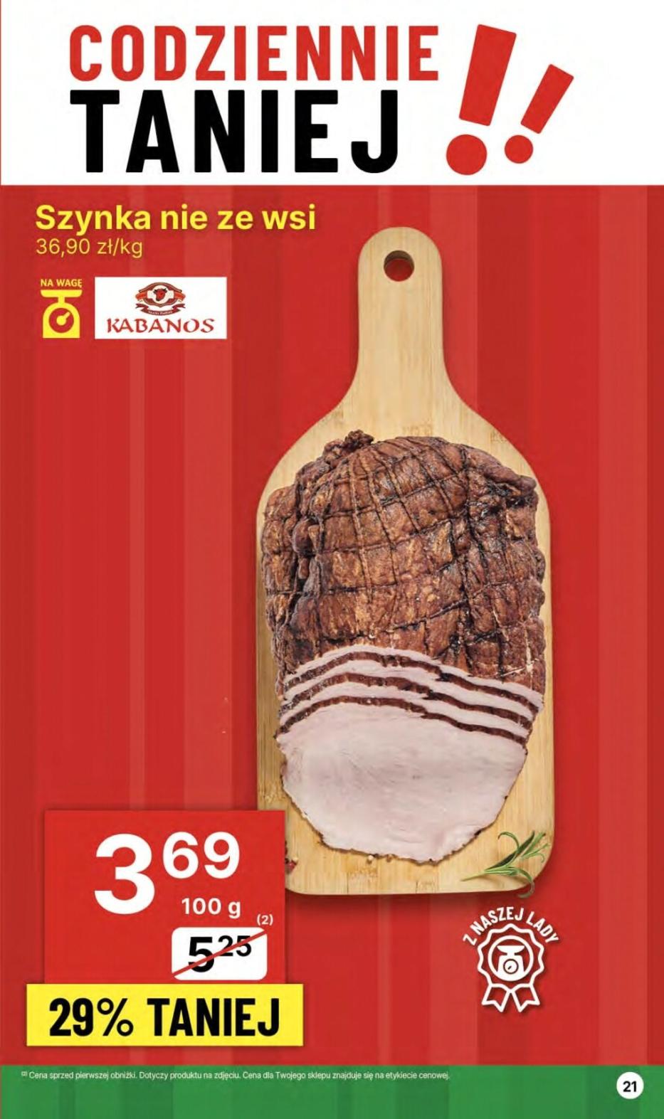 Gazetka promocyjna Delikatesy Centrum str. 21