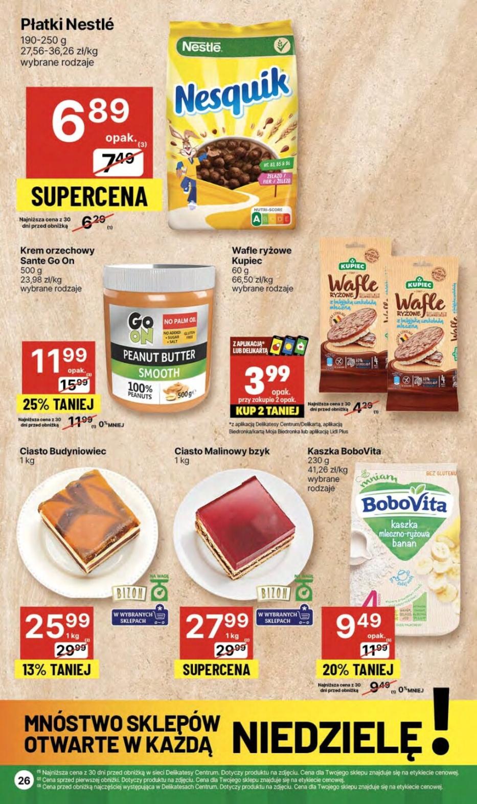 Gazetka promocyjna Delikatesy Centrum str. 26
