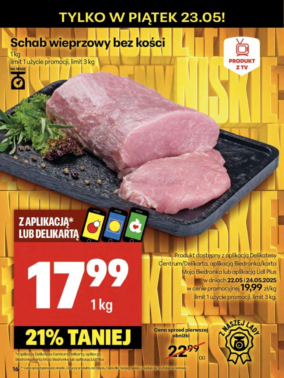 Gazetka promocyjna Delikatesy Centrum str. 16