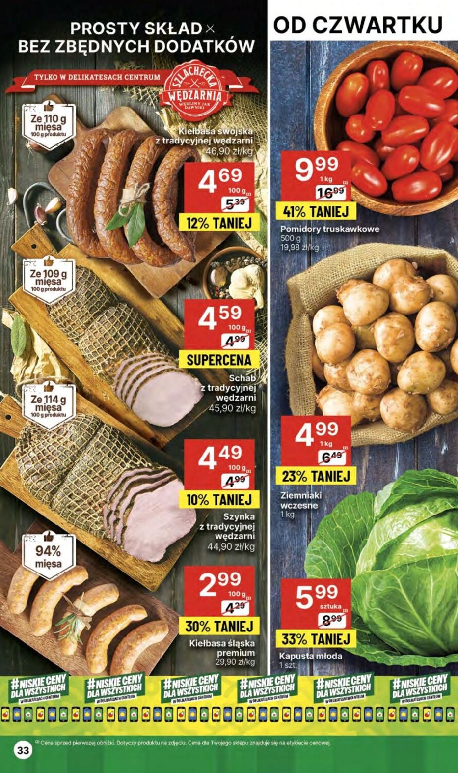 Gazetka promocyjna Delikatesy Centrum str. 33