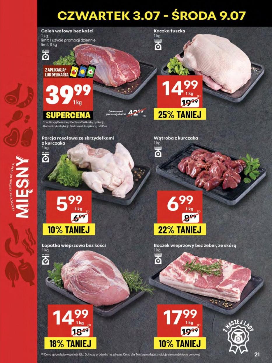 Gazetka promocyjna Delikatesy Centrum str. 21