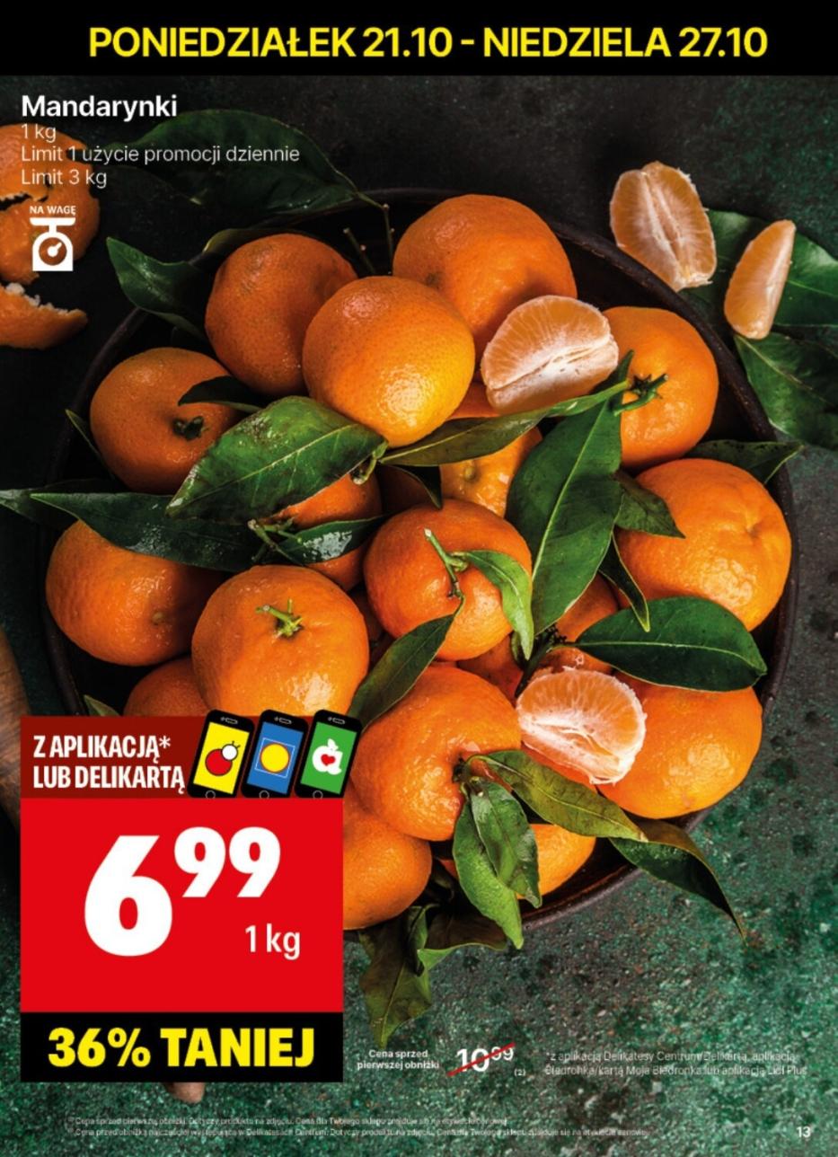 Gazetka promocyjna Delikatesy Centrum str. 13