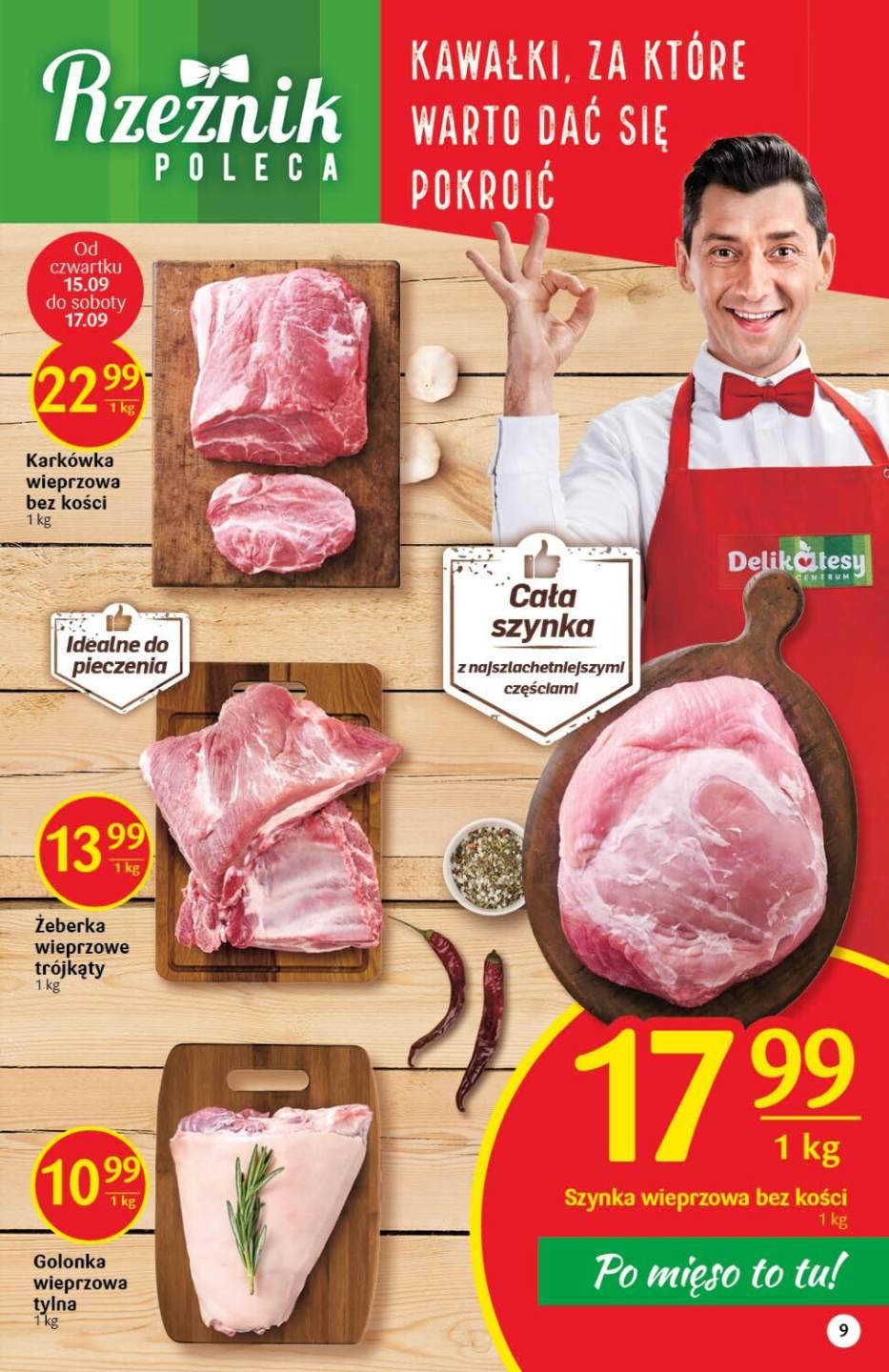 Gazetka promocyjna Delikatesy Centrum str. 9