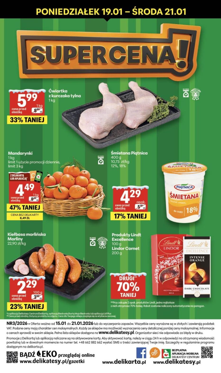 Gazetka promocyjna Delikatesy Centrum str. 40