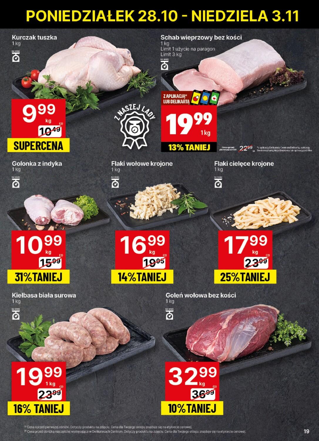 Gazetka promocyjna Delikatesy Centrum str. 19