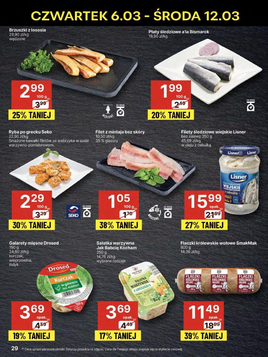 Gazetka promocyjna Delikatesy Centrum str. 29