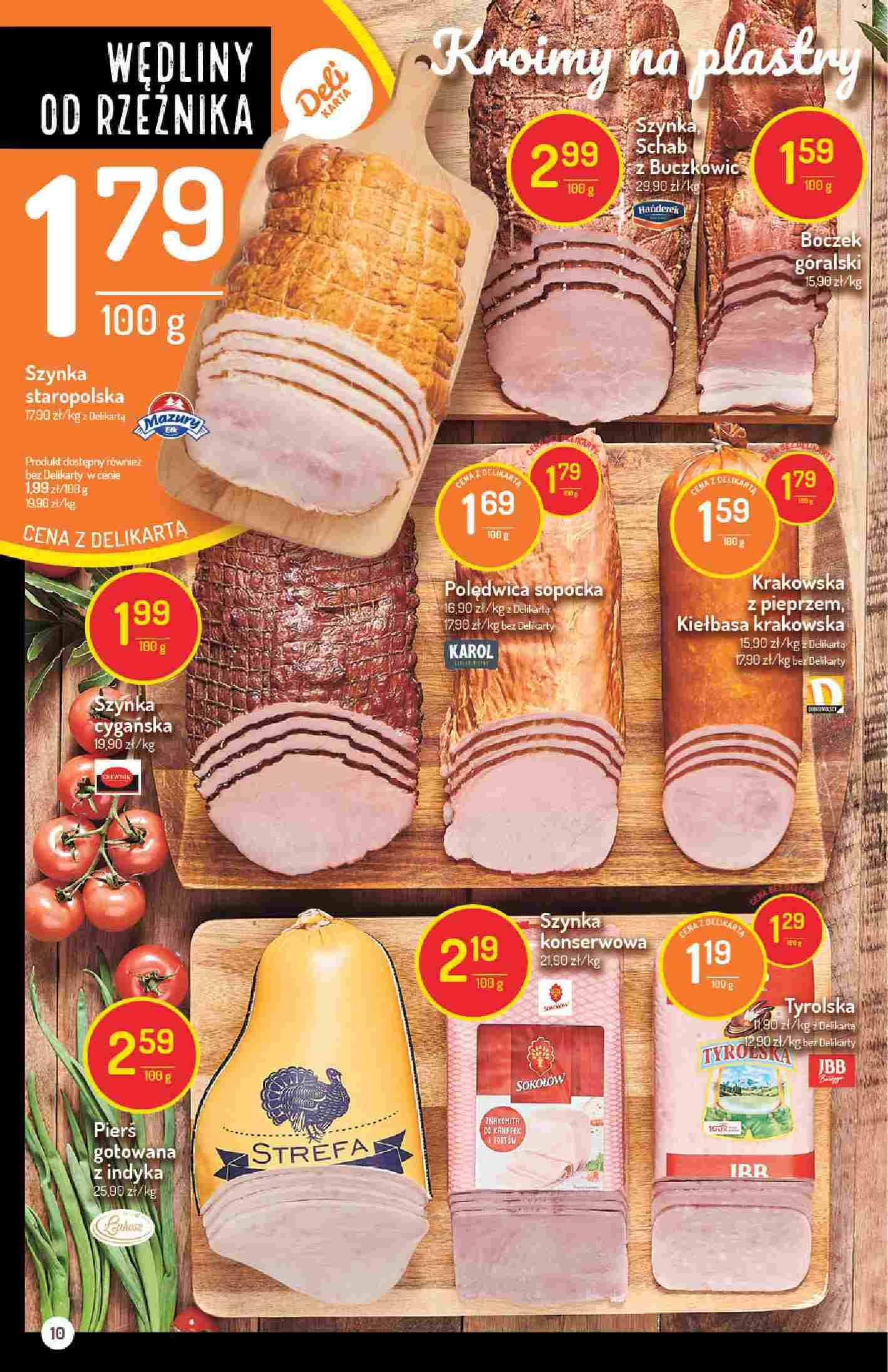 Gazetka promocyjna Delikatesy Centrum str. 10