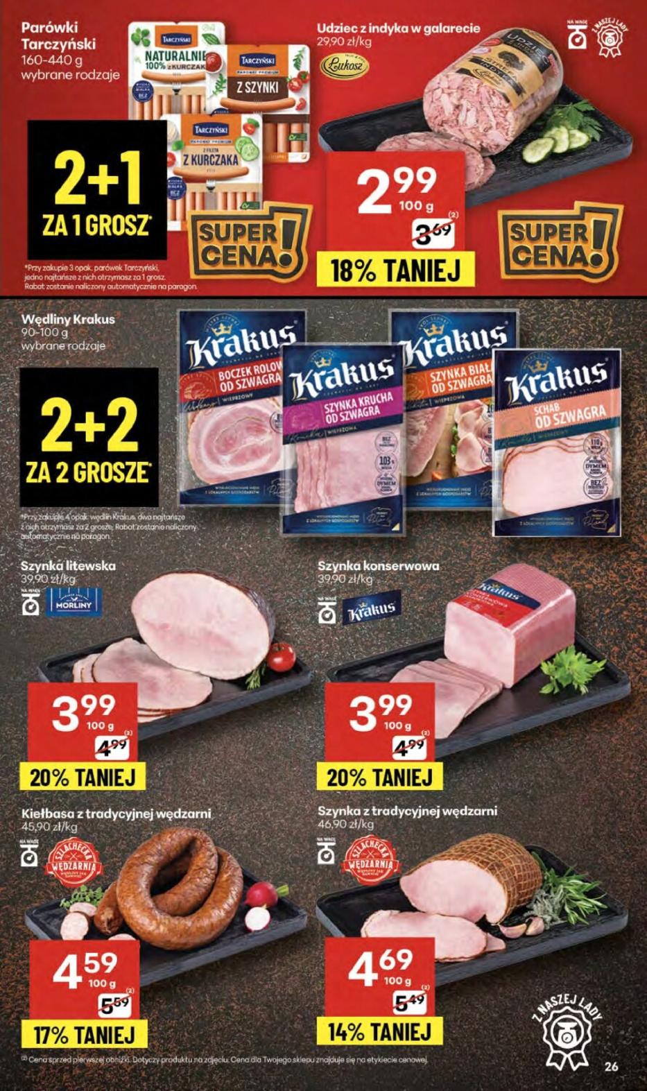 Gazetka promocyjna Delikatesy Centrum str. 26