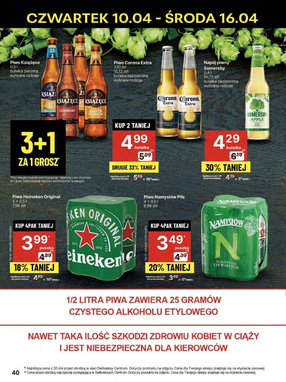 Gazetka promocyjna Delikatesy Centrum str. 40