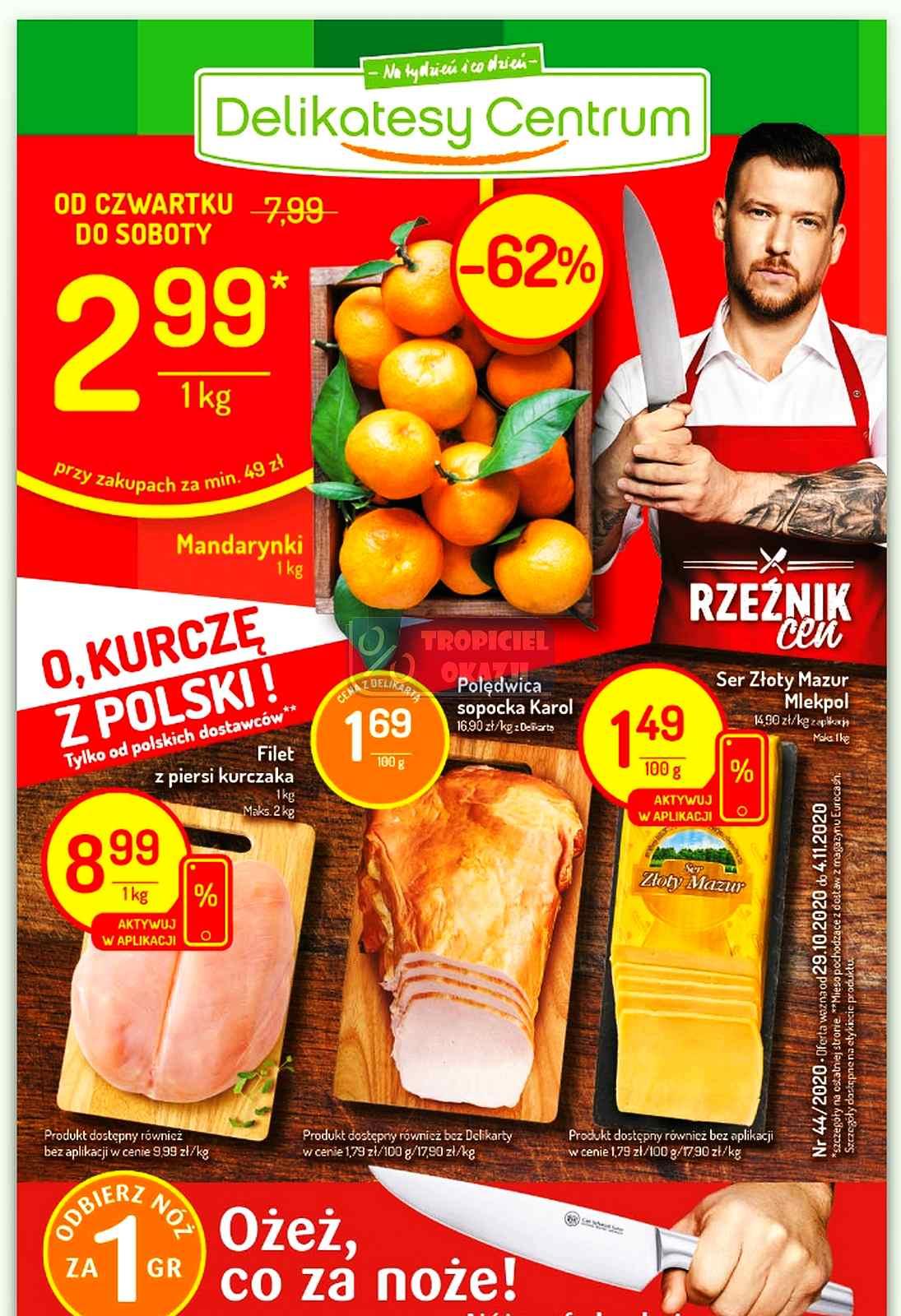 Gazetka promocyjna Delikatesy Centrum str. 1