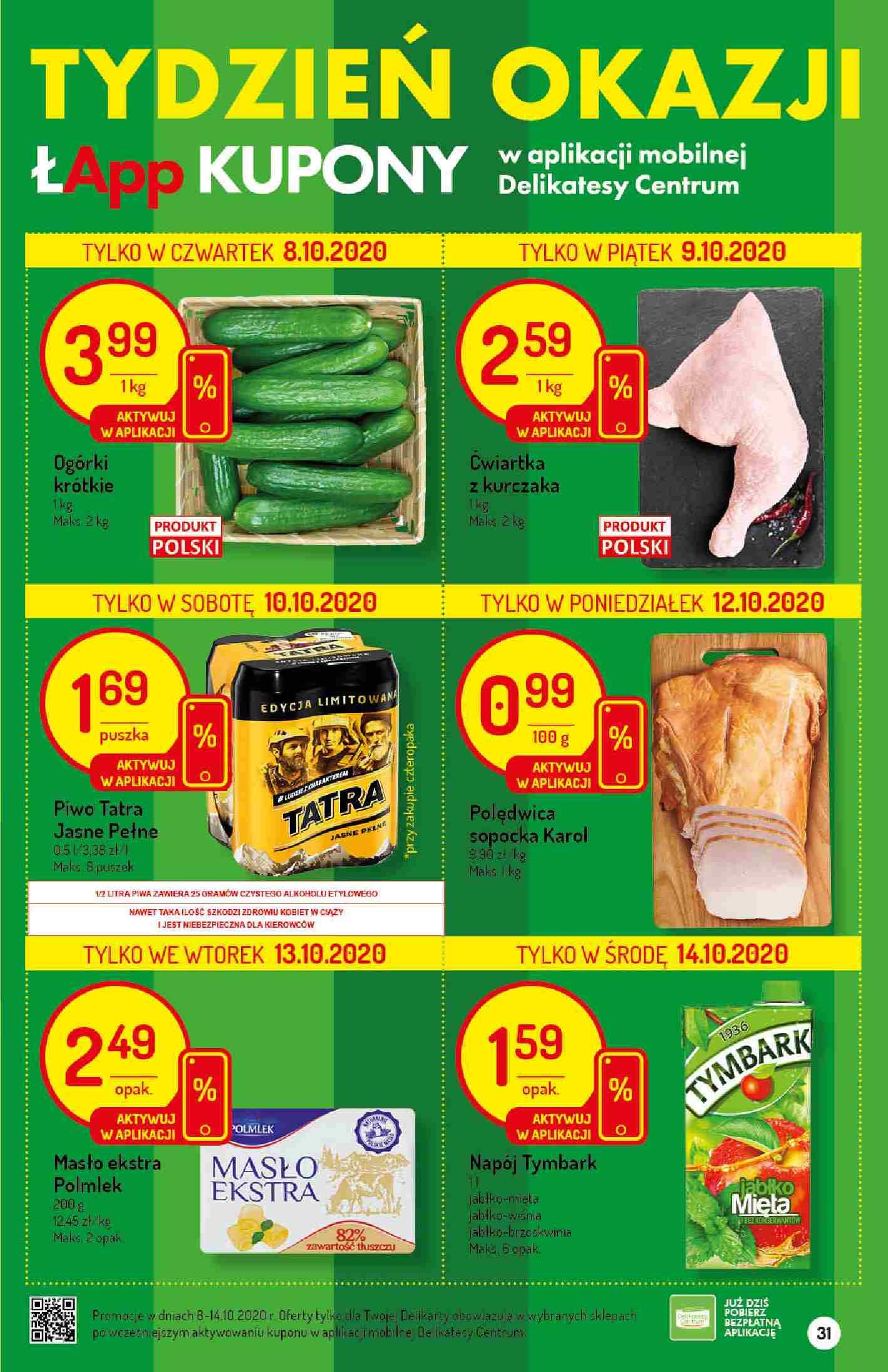 Gazetka promocyjna Delikatesy Centrum str. 31