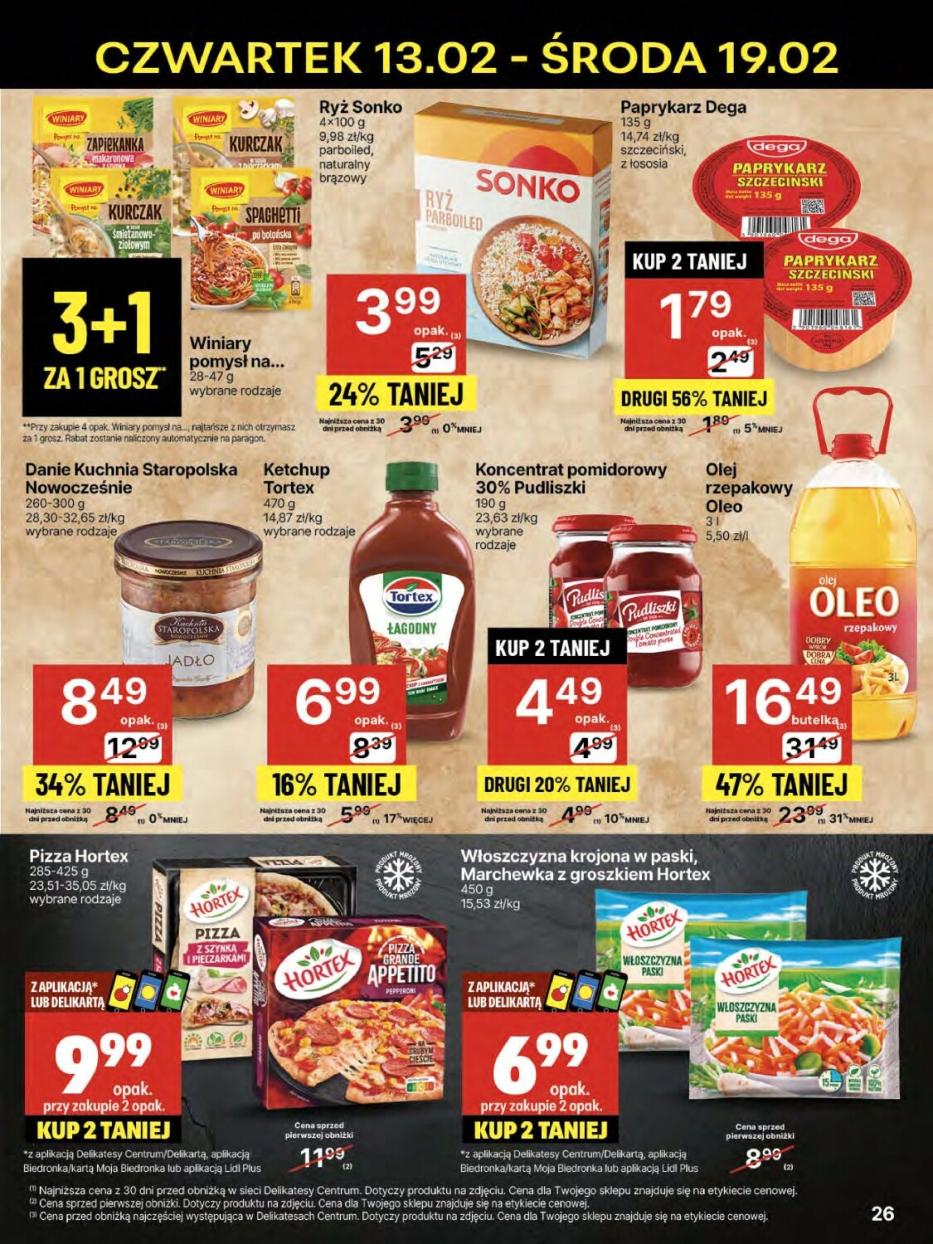 Gazetka promocyjna Delikatesy Centrum str. 26