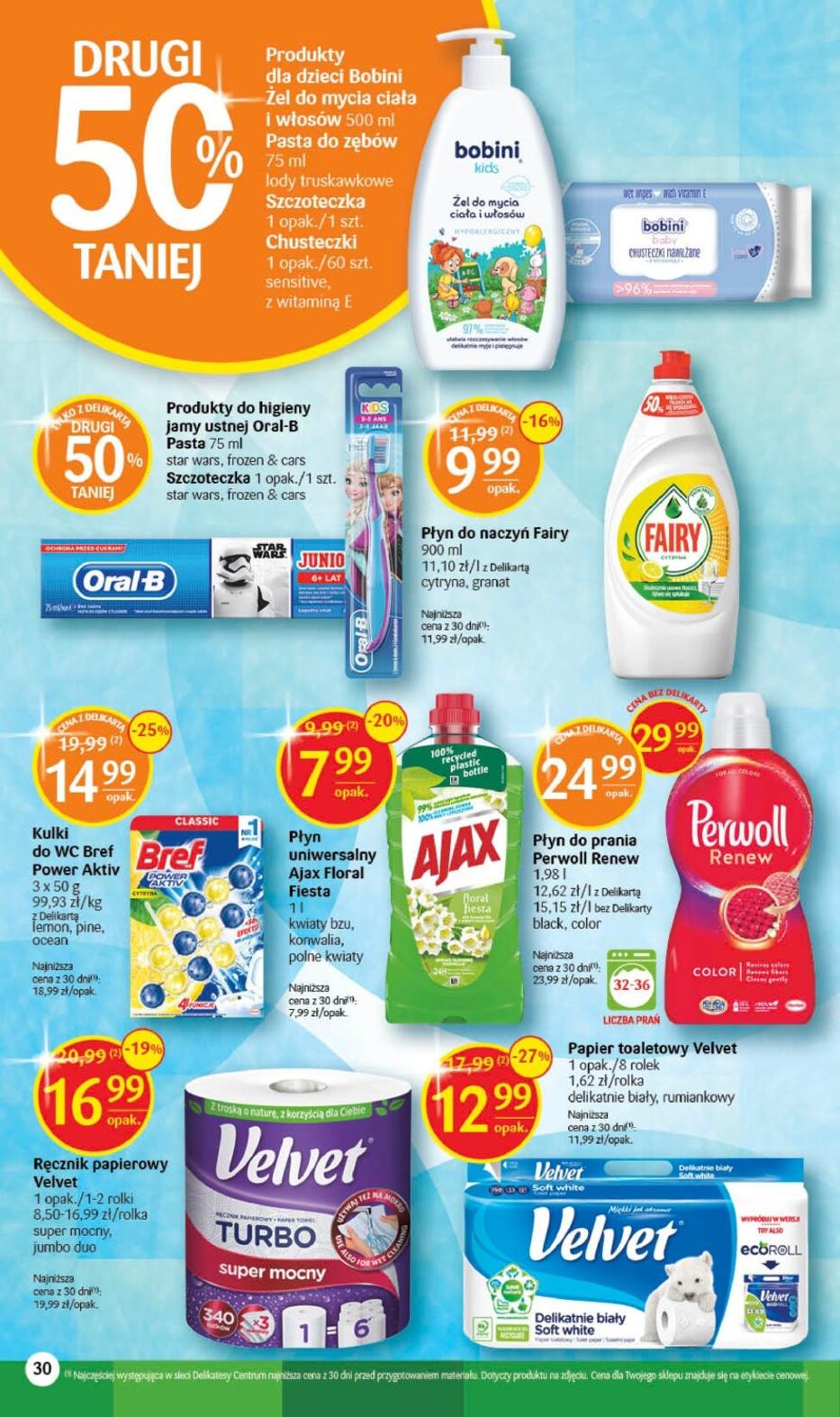Gazetka promocyjna Delikatesy Centrum str. 30
