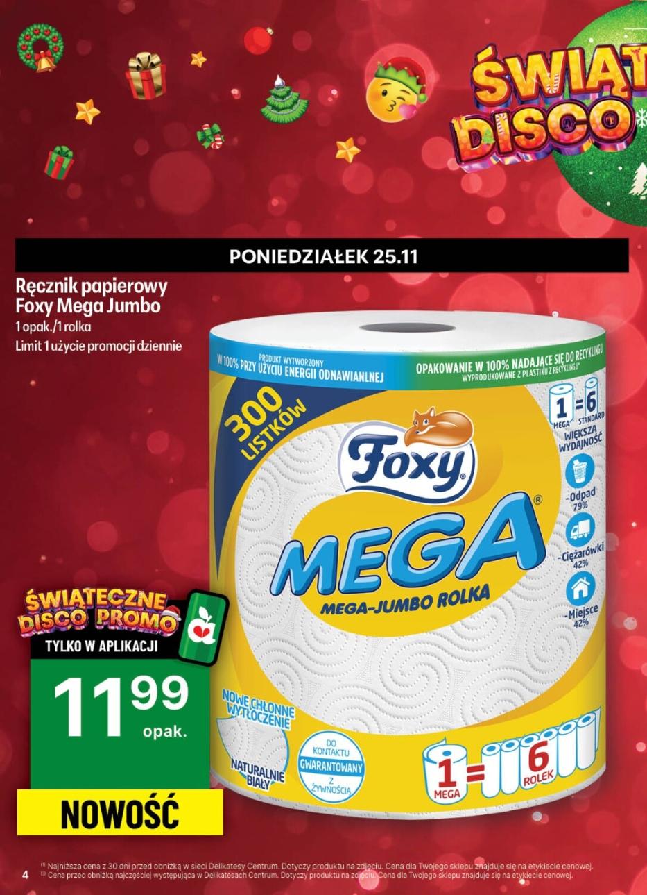 Gazetka promocyjna Delikatesy Centrum str. 4