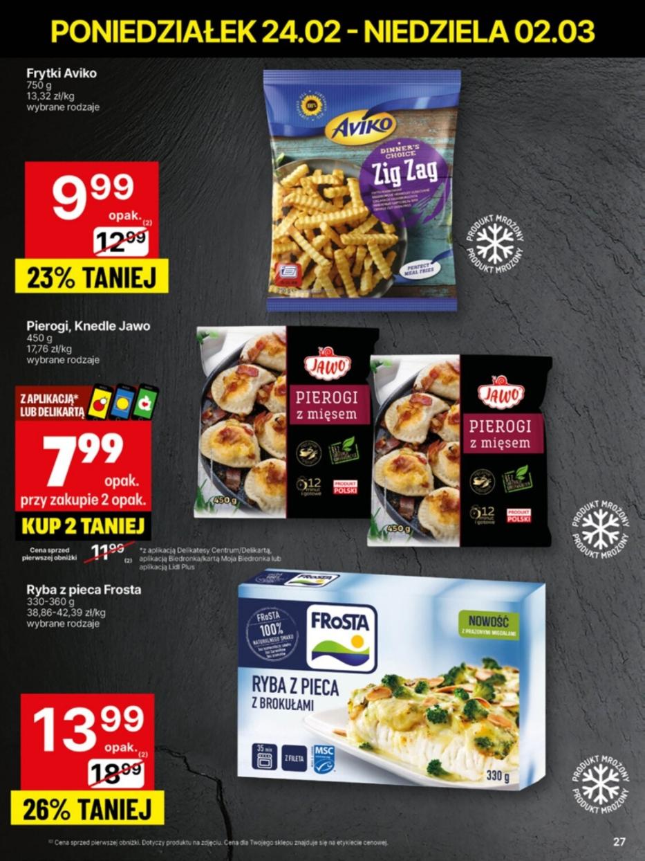 Gazetka promocyjna Delikatesy Centrum str. 27