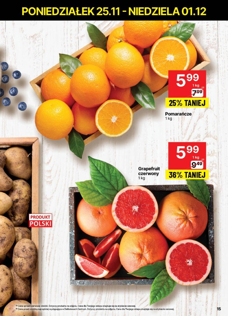 Gazetka promocyjna Delikatesy Centrum str. 15