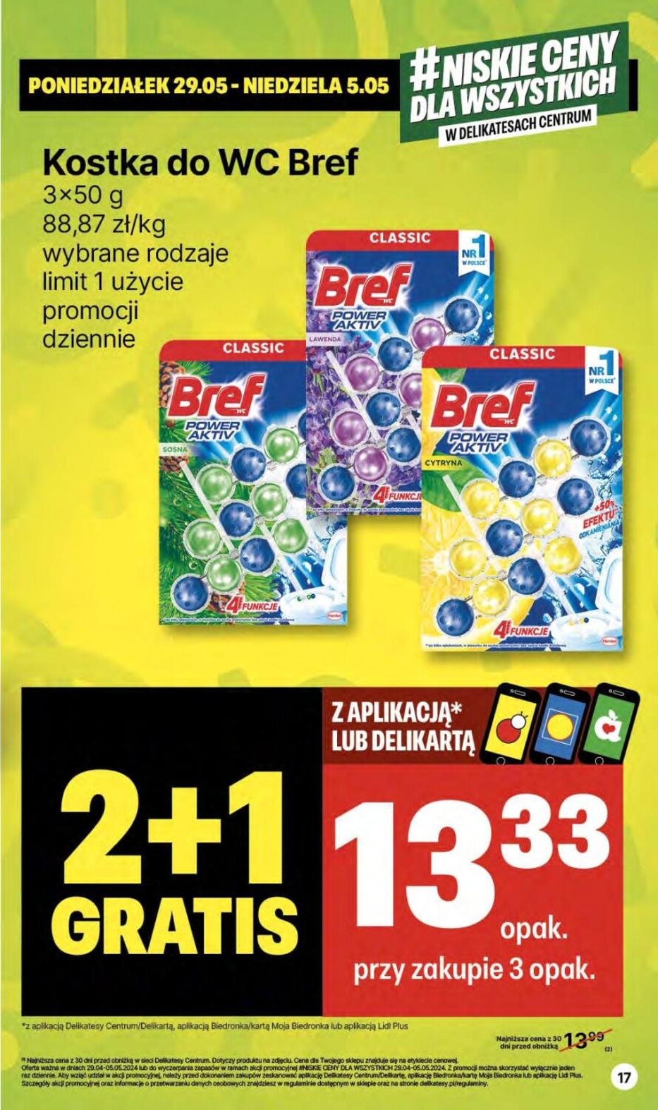 Gazetka promocyjna Delikatesy Centrum str. 17