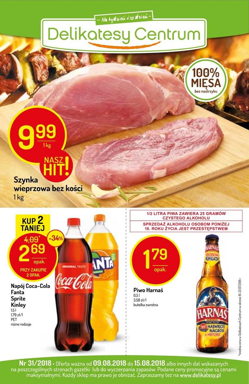 Gazetka promocyjna Delikatesy Centrum str. 1