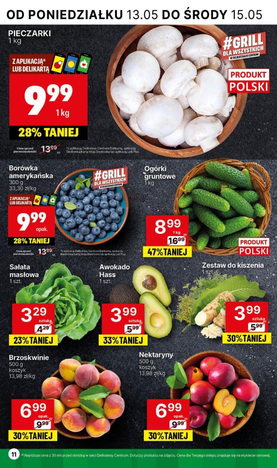 Gazetka promocyjna Delikatesy Centrum str. 11