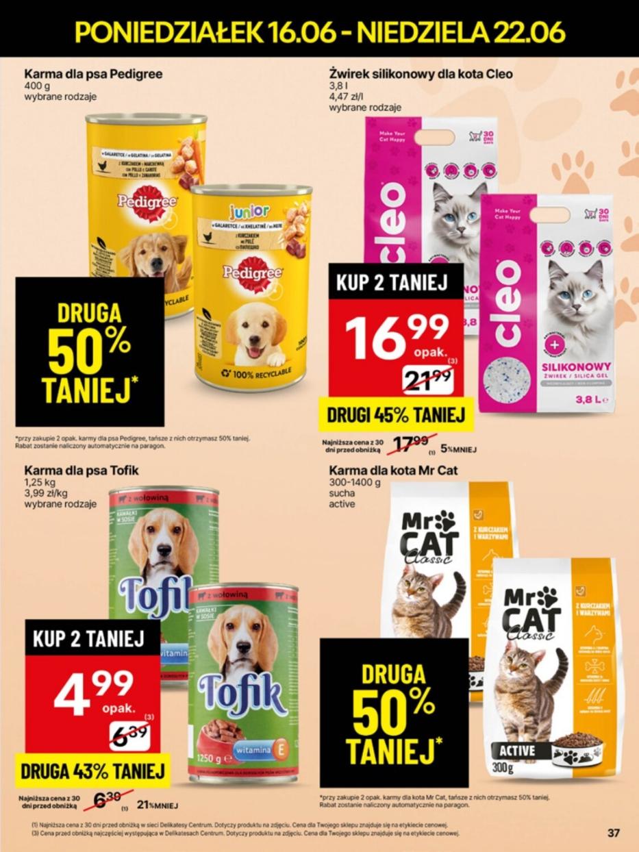 Gazetka promocyjna Delikatesy Centrum str. 37