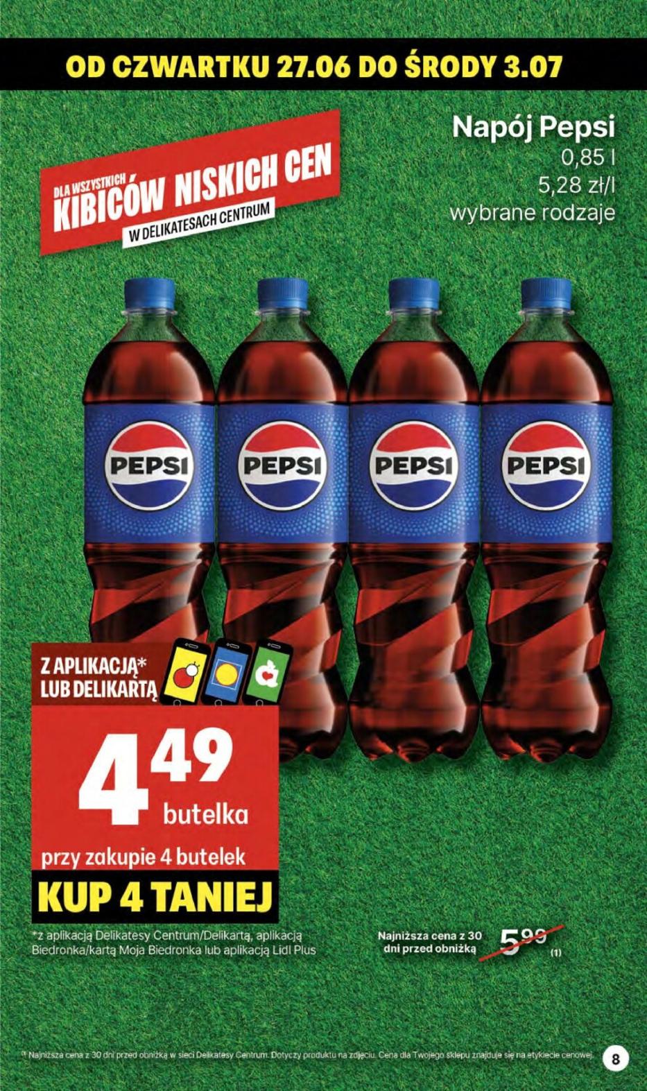 Gazetka promocyjna Delikatesy Centrum str. 8