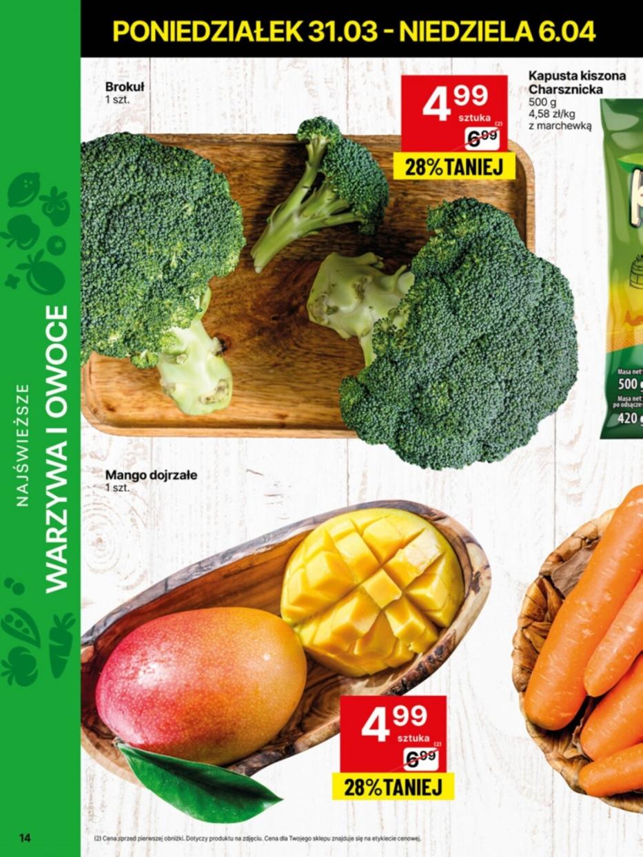 Gazetka promocyjna Delikatesy Centrum str. 14