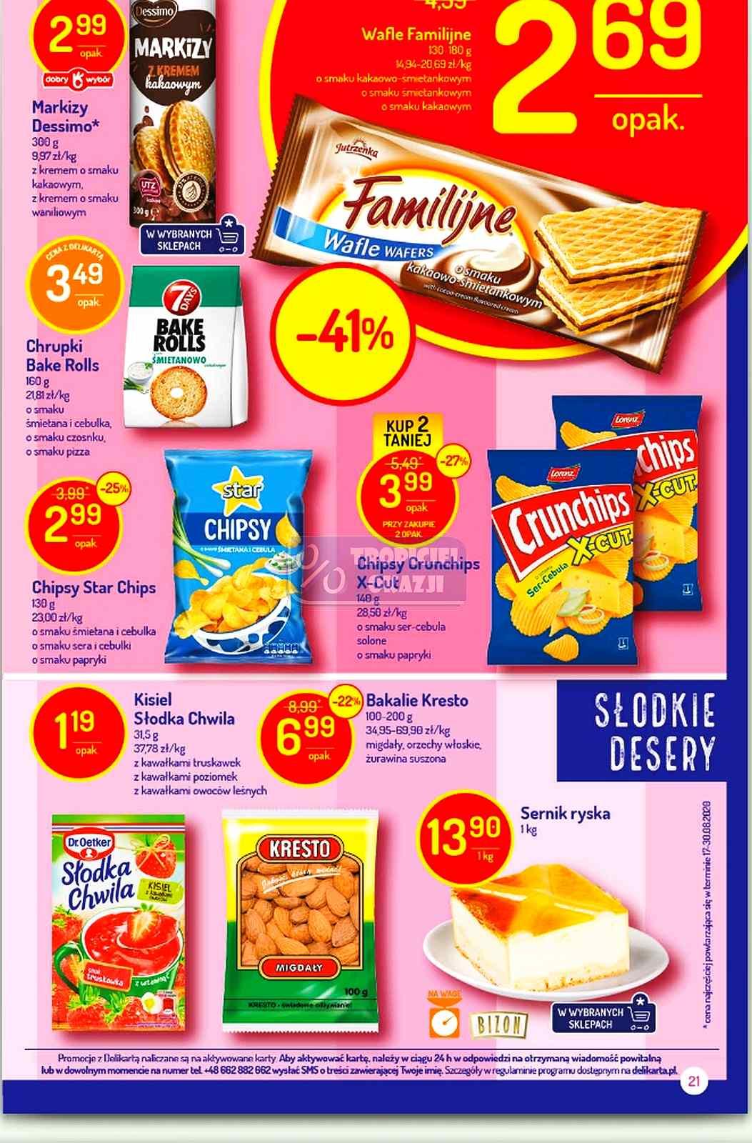 Gazetka promocyjna Delikatesy Centrum str. 21