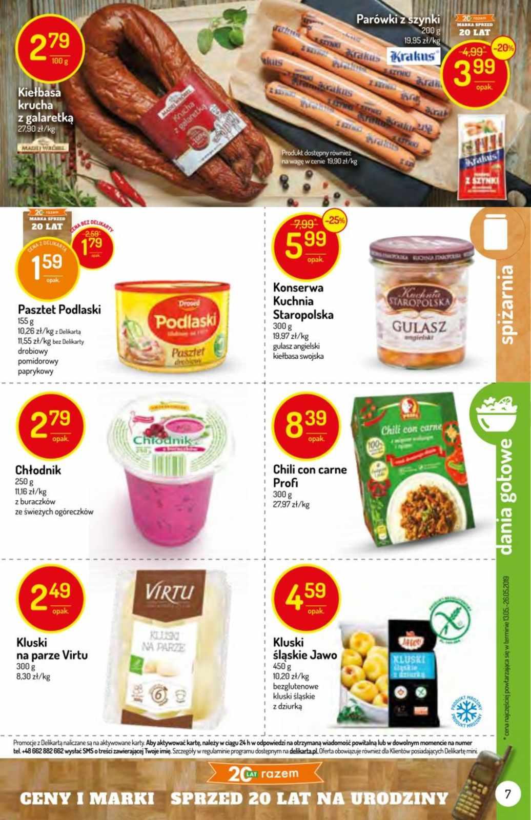 Gazetka promocyjna Delikatesy Centrum str. 7