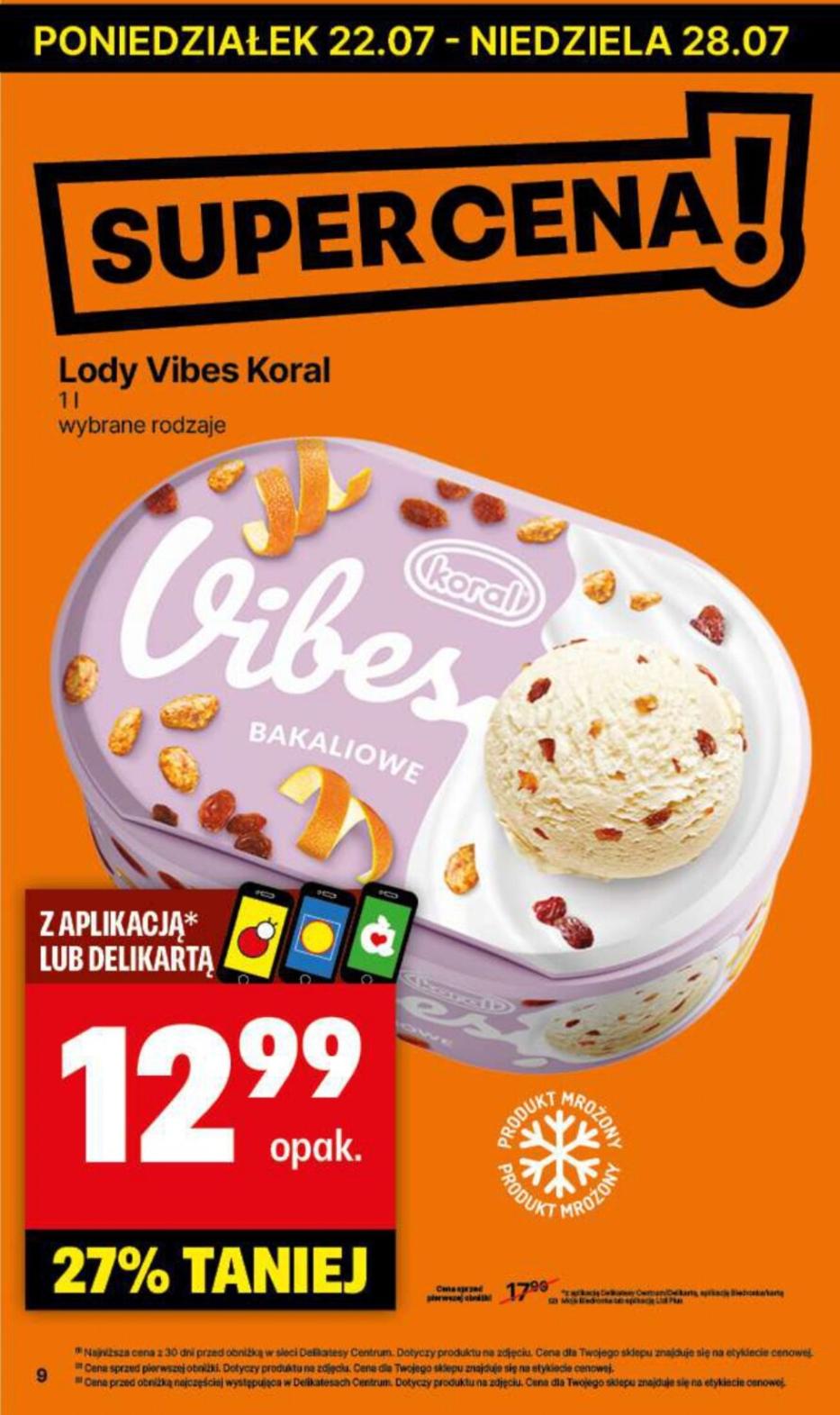 Gazetka promocyjna Delikatesy Centrum str. 9