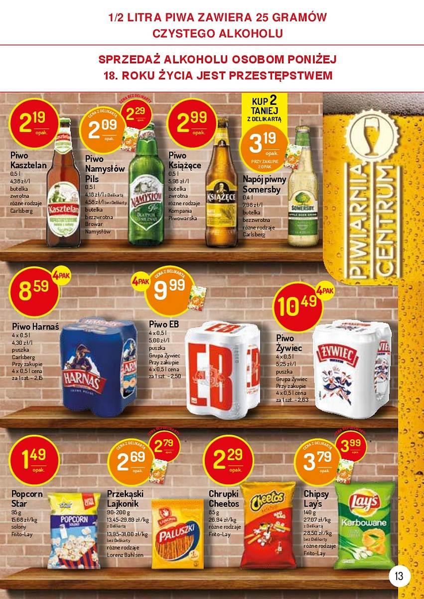 Gazetka promocyjna Delikatesy Centrum str. 13