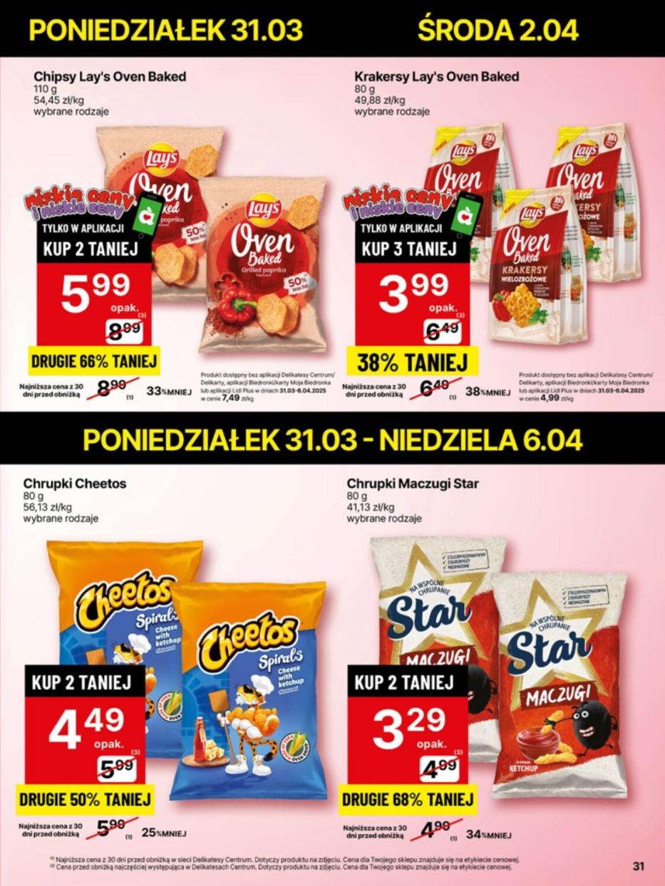 Gazetka promocyjna Delikatesy Centrum str. 31