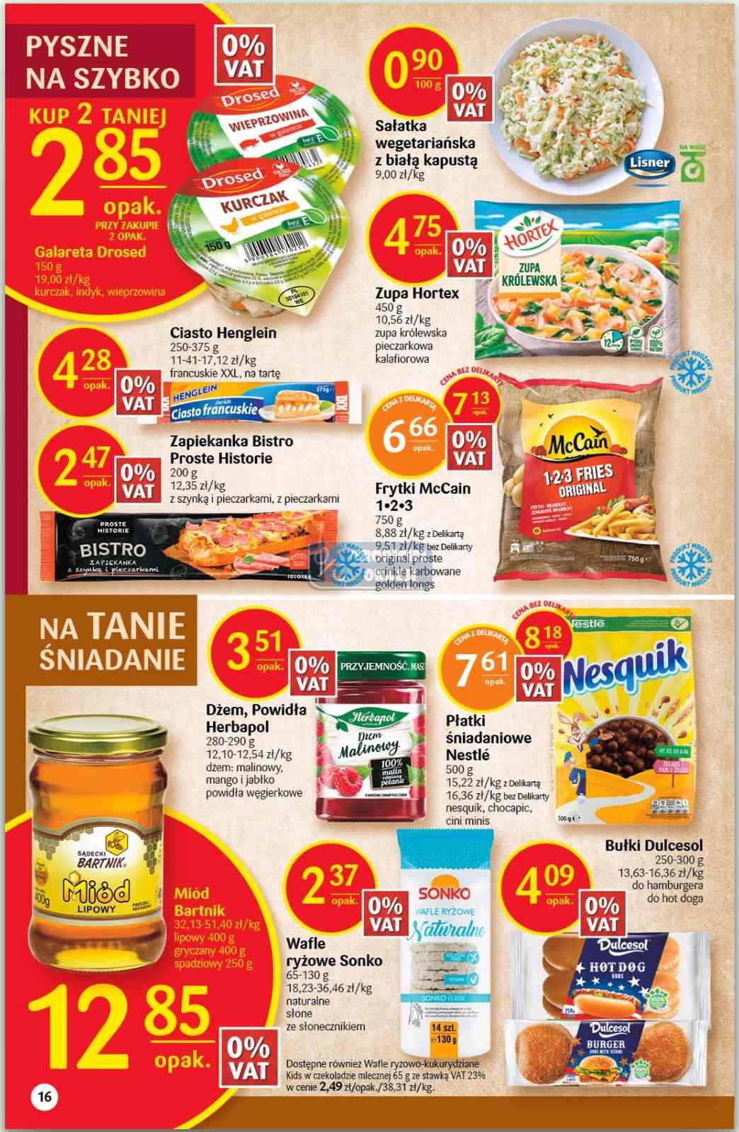 Gazetka promocyjna Delikatesy Centrum str. 16