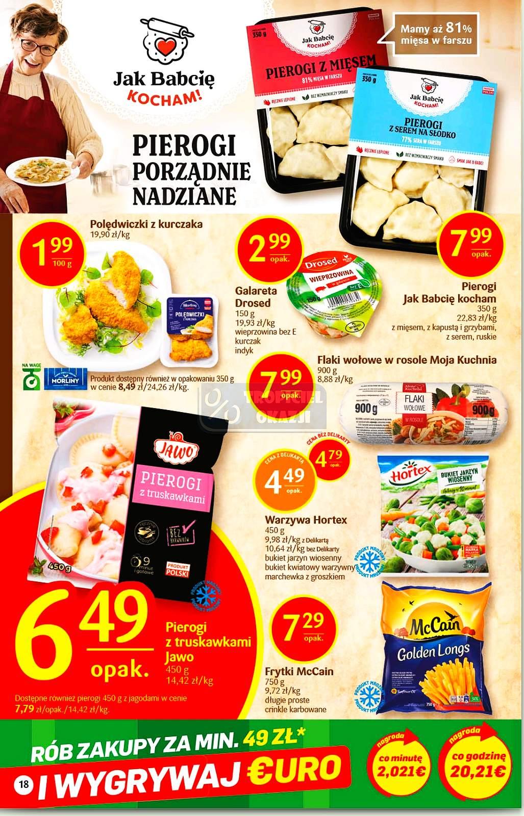 Gazetka promocyjna Delikatesy Centrum str. 18