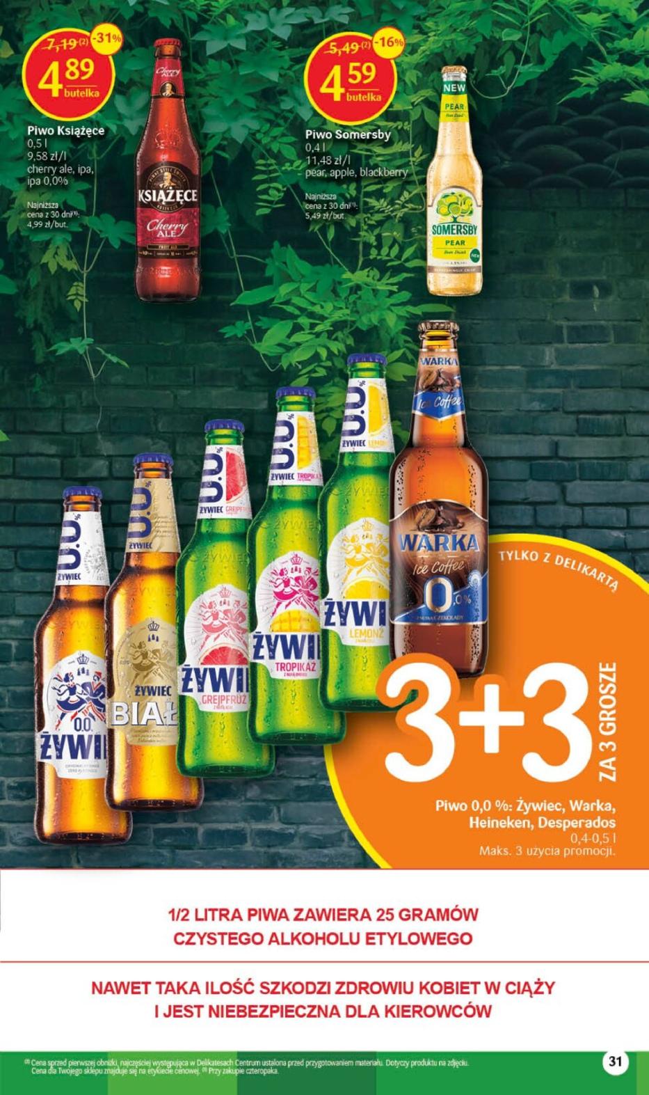 Gazetka promocyjna Delikatesy Centrum str. 31